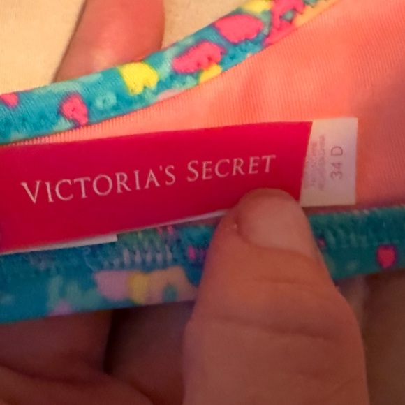 Victoria's Secret Colorful push up  Bikini Top - Picture 5 of 6